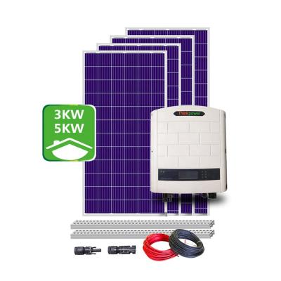 China Thinksolar home solar power grid on 1kw 3kw 5kw 6kw 8kw 10kw for home for sale