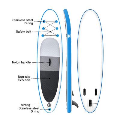 China Professional unisex paddle board inflatable vertical surfboard manufacturer for sale