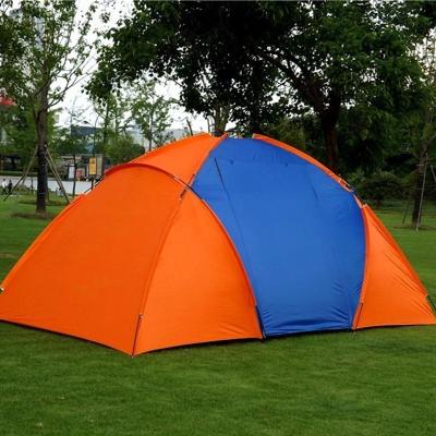 China Breathable High Quality Camping Party Tent Folding Two Room Tent For 3-4 People Outdoor Travel Camping Tent Large Rest Fishing for sale