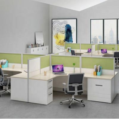 중국 Company Staff Working Area Project Workstation Office Desk And Partition 판매용