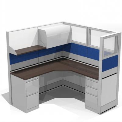 China Office Furniture High Quality Table Cubicle Partition Modern Office Cubicle Workstation And Partition for sale