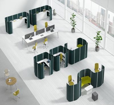 China Office Furniture Staff Working Area Office Workstation Desk Cubicle And Partition zu verkaufen