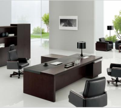 Китай High end luxury furniture L Shape Executive Desk design strong mobilier de bureau home executive boss office desk продается