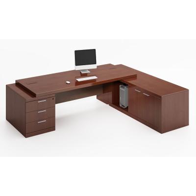 中国 Office furniture chairman table MDF office table executive desk 販売のため