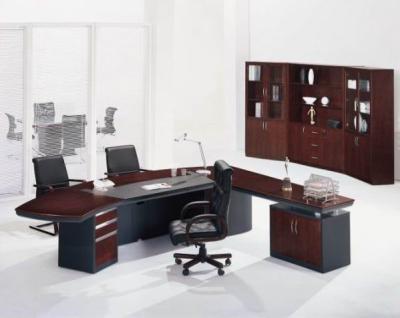 Cina Modern cherry wooden executive office desk furniture for CEO office for manager and boss office in vendita