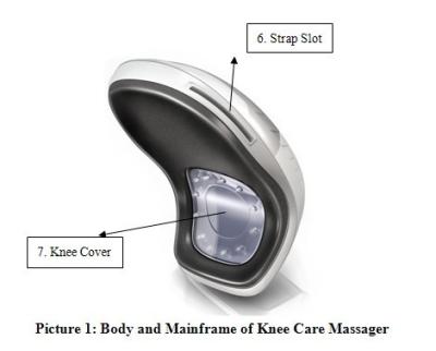 China LED light Arthritis of the Knee Massager for stimulate tissue repair for sale