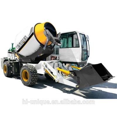 China Concrete Mixing Self Loading Concrete Mixer 6.5 CBM Self Loading Concrete Mixer Truck For Sale In India for sale