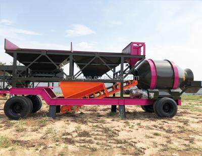 China Concrete Plant Ready Made 30m3 Low Cost Mobile Batching Plant for sale