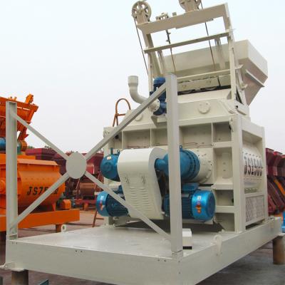 China Civil Construction Projects JS Twin Shaft Concrete Mixer Machine Price for sale