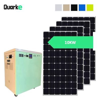 China Home Economical 10KW Solar Power System Solar Power System For Home With Free Gift for sale