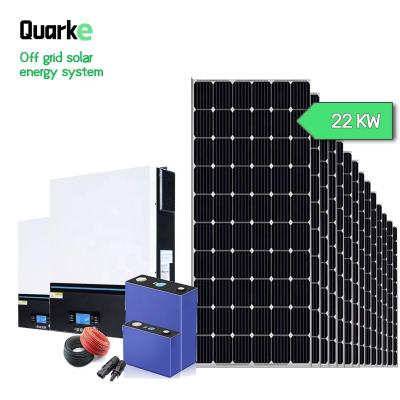 China Home 22KW Off Grid Solar Power System 43.2kWh Lithium Ion Battery For Solar Systems for sale