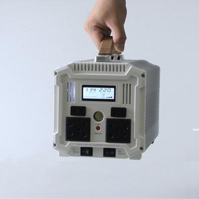 China 400W 600W 1000W Portable Remote Control Battery Power Station Lithium Ion Solar Generator for sale