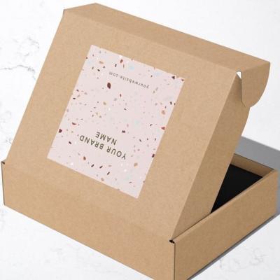 China Recycled Materials Wholesale Custom Printed Paper Shipping Boxes for sale