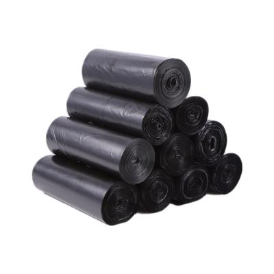 China 100% Carry Bags Corn Starch Vegetable Food Waste Heavy Duty Black Biodegradable Plastic Garbage Bag On Roll for sale