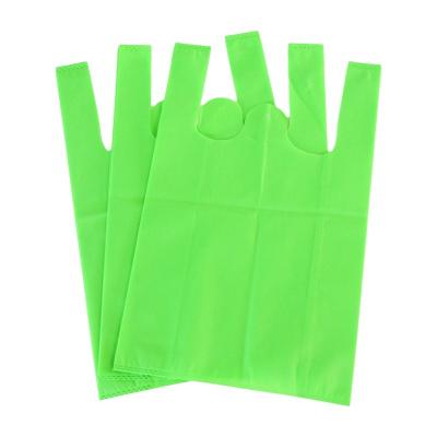 China BIODEGRADABLE non-woven vest bag for sale