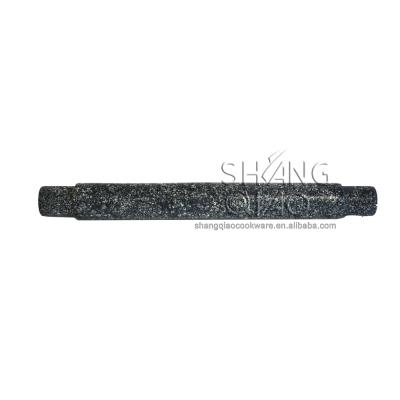 China Sustainable Natural Granite Black Rolling Pin Rolling Stick With Polished Surface for sale