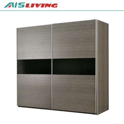 China AISW509 custom material modular lacquer l form bedroom wardrobe wooden wardrobe for sale