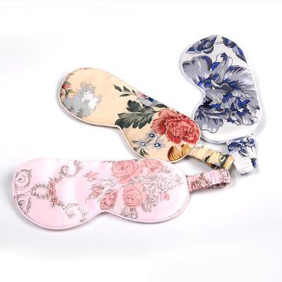 China 100% Handmade Good Quality Ladies Blindfold Sleeping Eye Mask Silk Silk Eyemask for sale