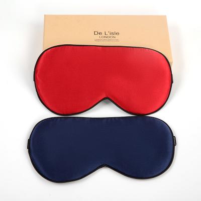 China Normal Eye Mask Logo Sleep Eye Mask Cute Pure Silk Digital Printed for sale