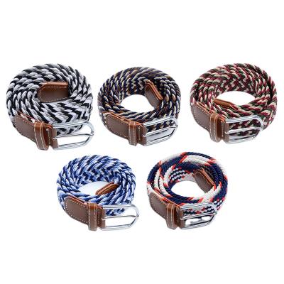 China High Tenacity Custom Made Logo Belts Polyester Fabric Canvas Belt For Men for sale