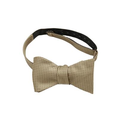 China Dobby Wholesale OEM Corbata Self Handmade 100% Silk Bow Tie for sale