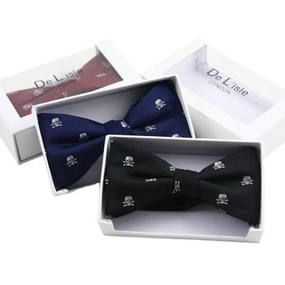 China Wholesale Decoration Necktie Novelty Men's Polyester Wholesale Silk Handmade Jacquard Woven Bow Tie for sale