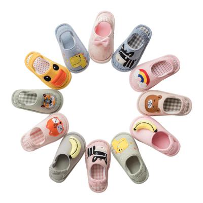 China Toddler Home Shoes Cotton Slippers Children's Slippers Anti-Slip Summer Non-Slip Home Indoor Girls Slippers For Kids for sale