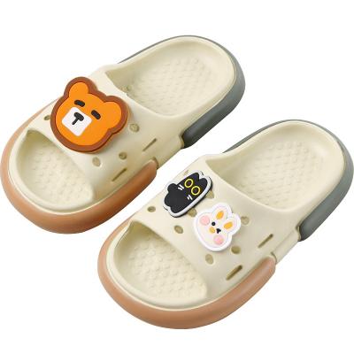 China Baby Summer Slippers Sandals Boys Bathroom Slippers Anti-slippery Kids Slippers Women Home Slippers for sale