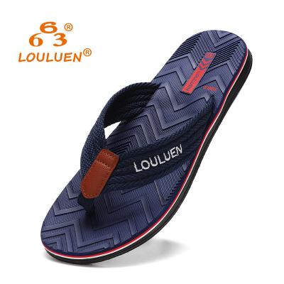 China New Summer Anti-slippery Flip Flops Men's Beach Slippers Men's Outdoor Slippers Trend To Wear Non-slip Sandals for sale