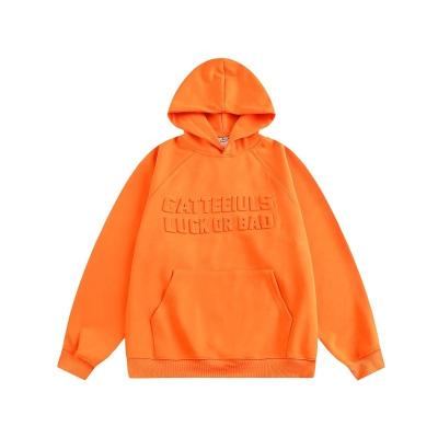 China Wholesale Custom American Style Solid Color Pullover Couples Hoodie Heavy Hooded Men's Anti-wrinkle Jacke Logo Spring and Autumn Retro Sweater for sale