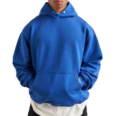 China Anti-wrinkle summer custom plain oversized cotton hoodies men's unisex pullover volume plus size men's hoodies and sweatshirts for sale