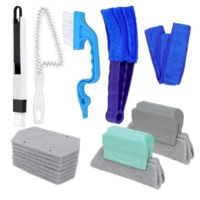 China Huis schoonmaken Magic Window Cleaner 4 Piece Window Clean Brush Set Te koop