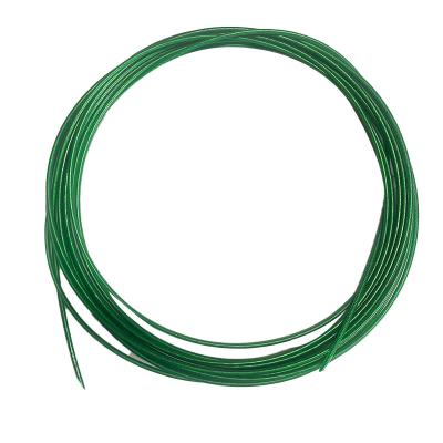 China Factory Price Green 7*7 6*7 7*19 6*19 8*19+7*7 19*7 1*19 1*12 6*12 PVC Steel Wire MANUFACTURING Translucent Plastic Coated Rope for sale