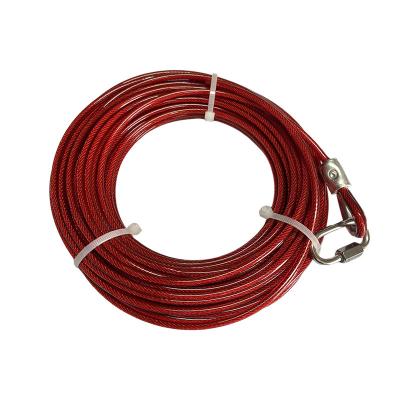 China MANUFACTURING Wholesale Galvanized Bright Steel Wire Rope Stainless Steel Wire Rope for sale