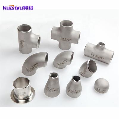 China 304 304L 316L Stainless Steel Pipe Fittings 45 /90/180 Butt Weld Industrial Equal Degree Elbow Manufacturers for sale