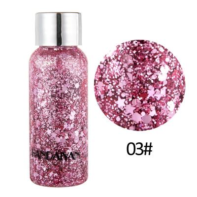 China Waterproof 2022 New Body Glitter Face Scale Mermaid Wholesale Body Milk Flake Eyeshadow Color Stage Makeup for sale