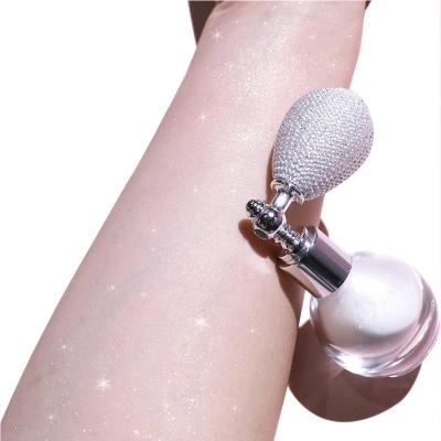 China Custom Fashion Trend Highlight Glitter Airbag Unique Powder Waterproof Women for sale