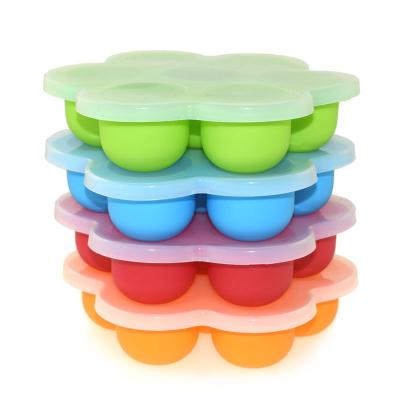 China Viable Hot Selling Summer Mini Ice Cream Popsicle Mold Box Product Baby Food Supplement for sale