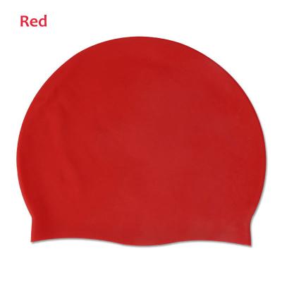 China Adult Swim Cap Logo Diving Caps For Men Customizable Silicone Eco-friendly Waterproof Swim Cap And Women for sale