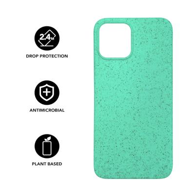 China Anti-drop TENCHEN Anti-drop Eco Friendly Biodegradable Phone Case For iPhone 12 mini/12pro/12 max pro for sale