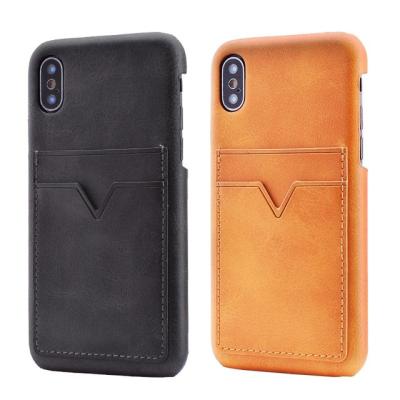 China Custom leather case for custom cell phone case TENCHEN OEM pu&leather phone case for iphone case for sale