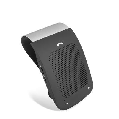 China Phone Function KINLAN CSR Chipset Speakerphone Car Kit Sun Visor Wireless Speakerphone With Microphone Ready To Ship for sale