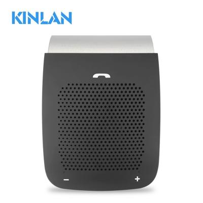 China Kinlan Amazone Bestselling V4.1 Car Sun Visor Speakerphone Wireless Bluet Function Handsfree Speakerphone for sale