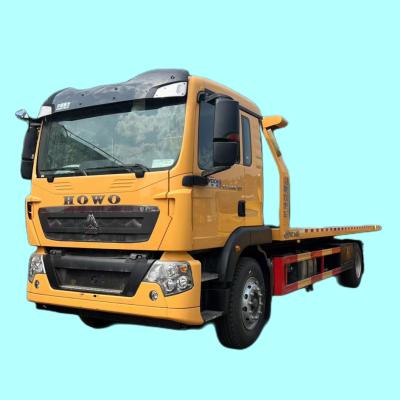 China 10 ton HOWO made in china low wrecker factory price 8 ton winch for sale