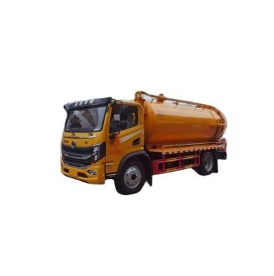 China Q235 carbon steel stainless steel dongfeng 3cbm mini vacuum fecal truck for sale