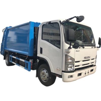 China Construction material shops hot sale Isuzu 8cbm garbage compactor trucks for sale in Africa for sale