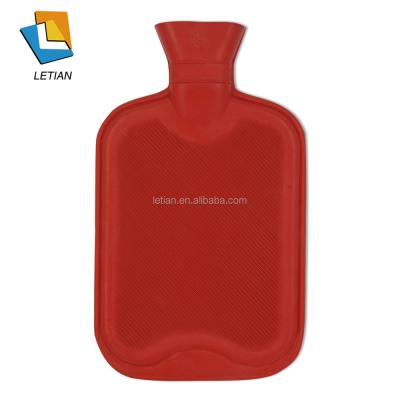 China BS quality rubber hot water bottle hot sale from natural rubber in Europe for sale