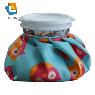 China Polyester and cotton soft on skin and 7inch reusable ice pack for sale