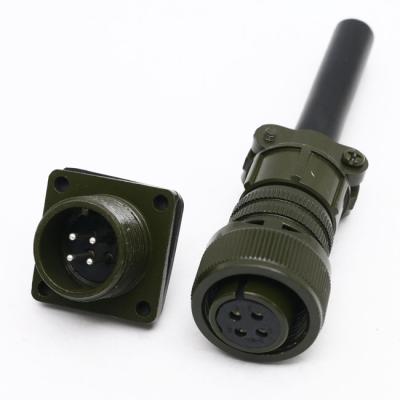 China Automotive Military Spec Male MS 5015 Connector MS3106A 14S-2 And 4 Pin Female Amphenol Connectors for sale