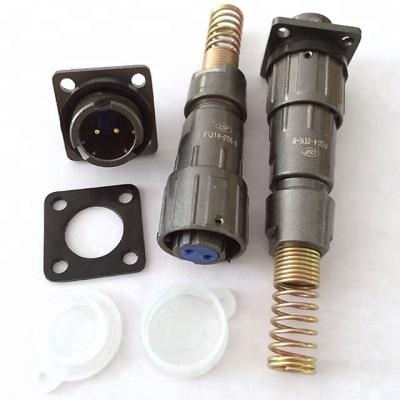 China FQ14 Russian Standard Automotive Electrical Plug 3 Pin Connector for sale